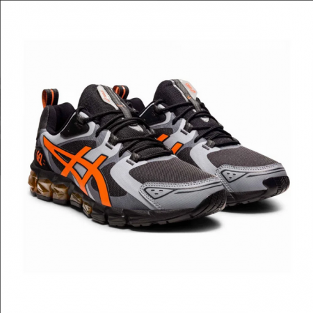 Asics grise orange best sale